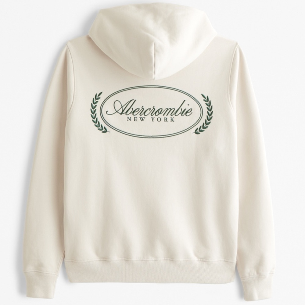 Abercrombie & Fitch Logo Popover Hoodie size XXL NWT - Picture 2 of 11